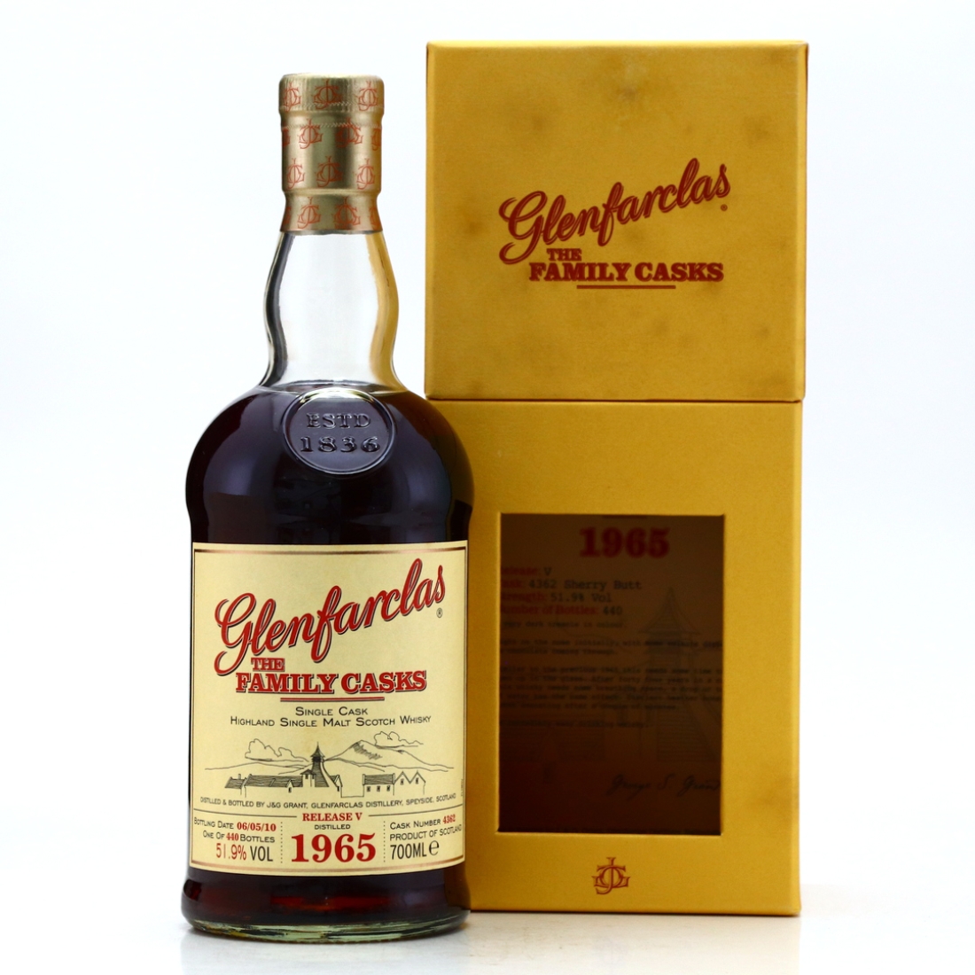 Glenfarclas 1965 Family Cask #4362 / Release V