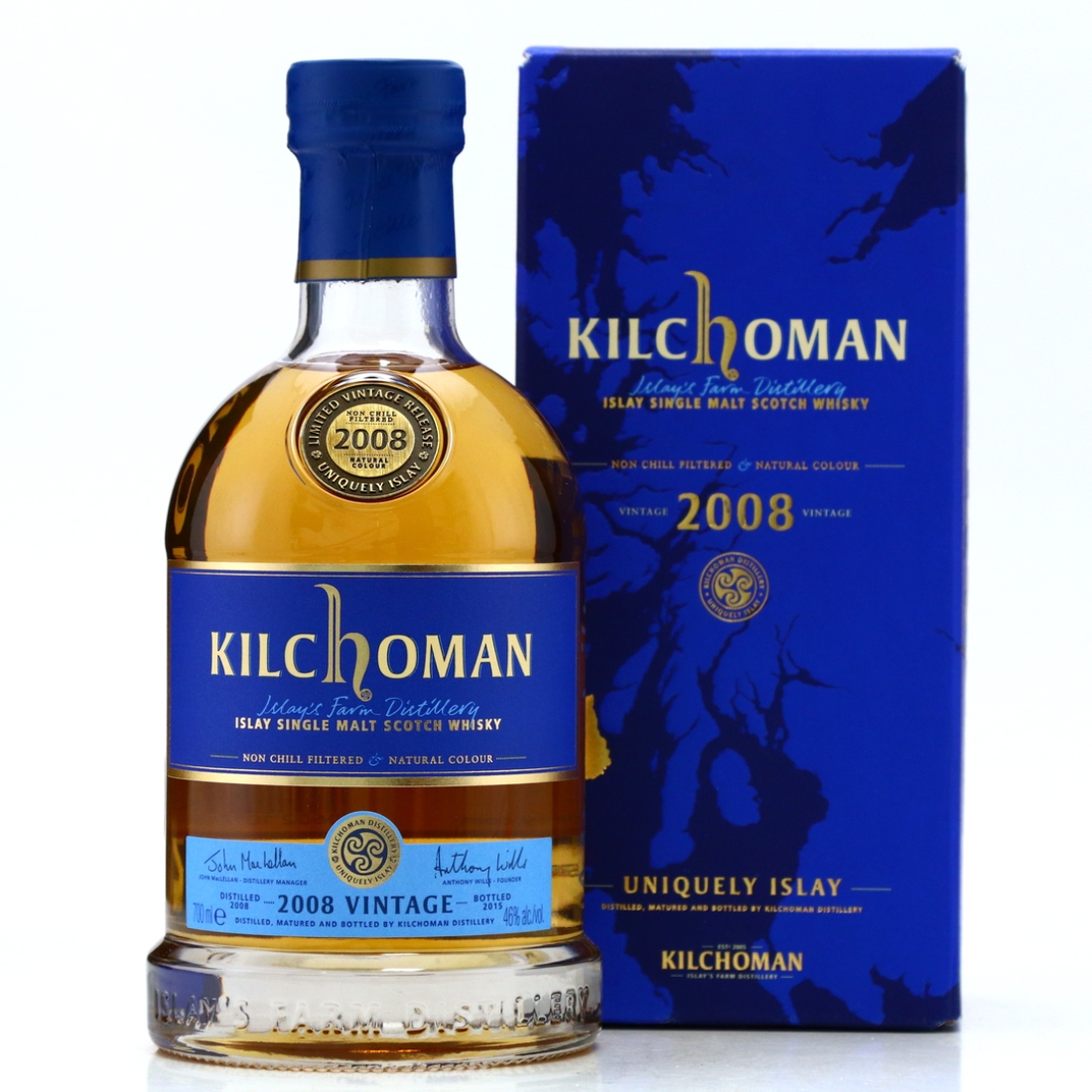 Kilchoman 2008 Vintage / Signed 