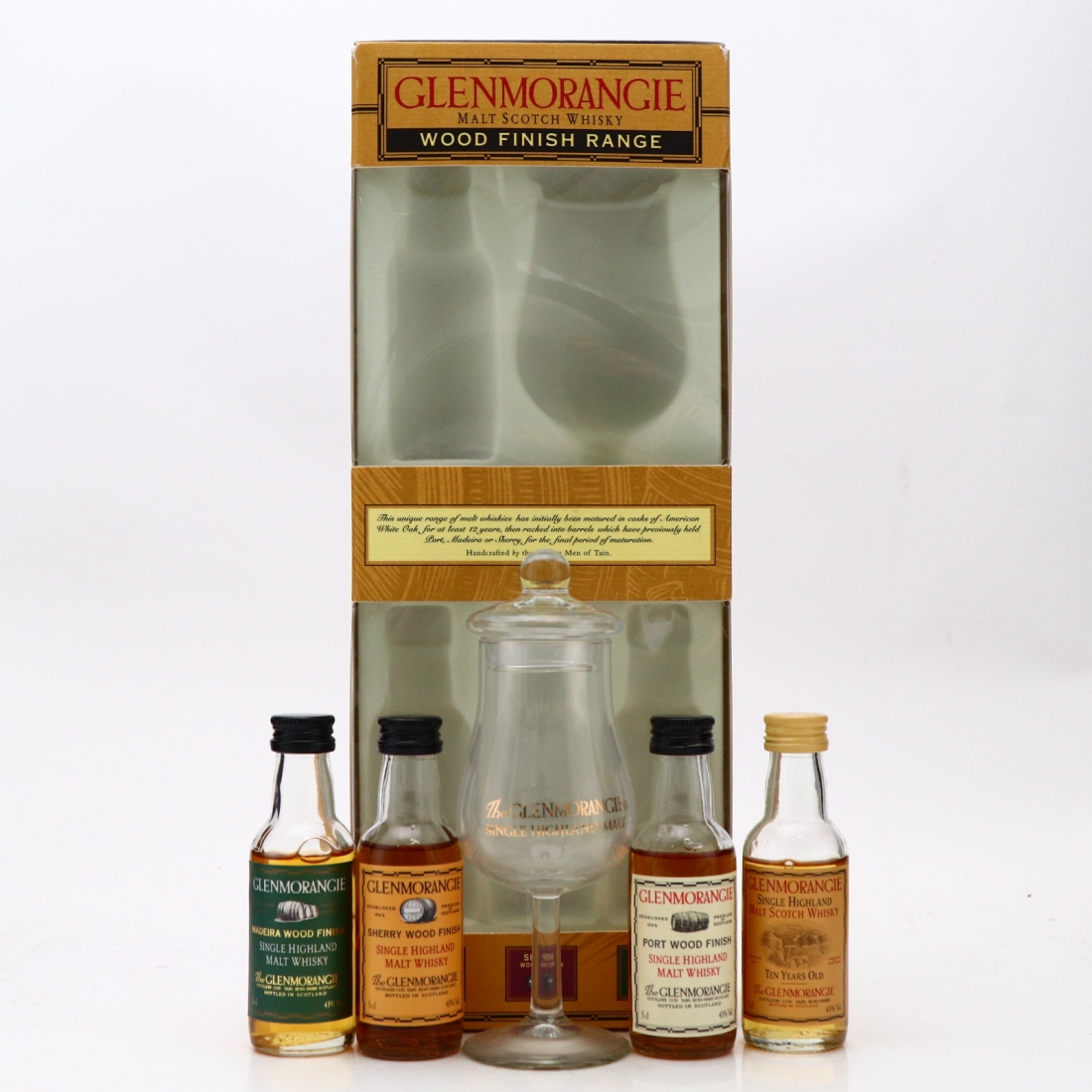 Glenmorangie Wood Finish Range Miniatures x 4 Gift Pack