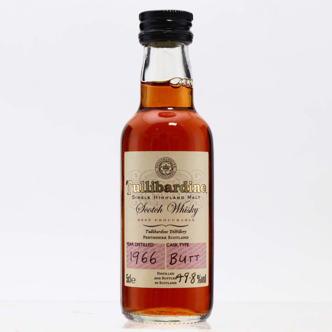 Tullibardine 1966 Miniature