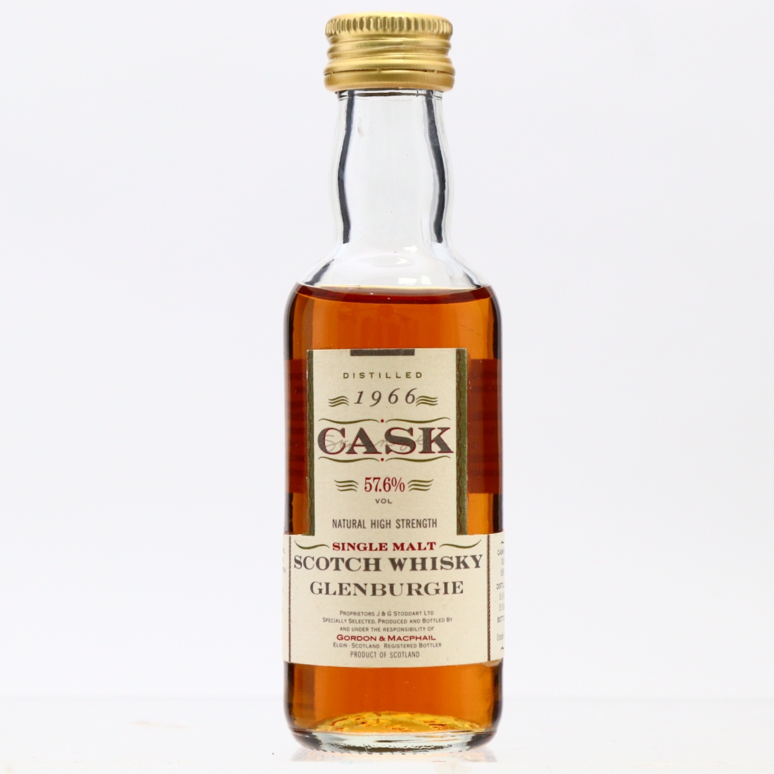 Glenburgie 1966 Gordon and MacPhail Cask Strength Miniature