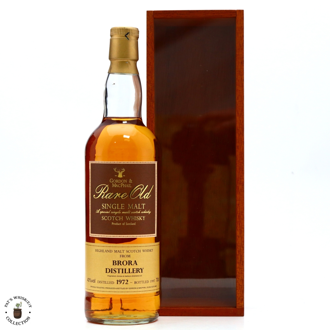 Brora 1972 Gordon and MacPhail Rare Old