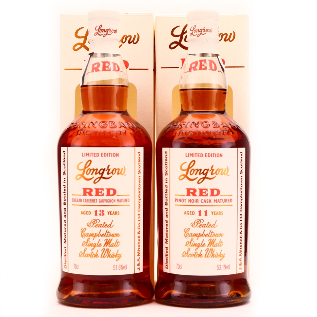 Longrow Red Cabernet Sauvignon & Pinot Noir Cask 2 x 70cl