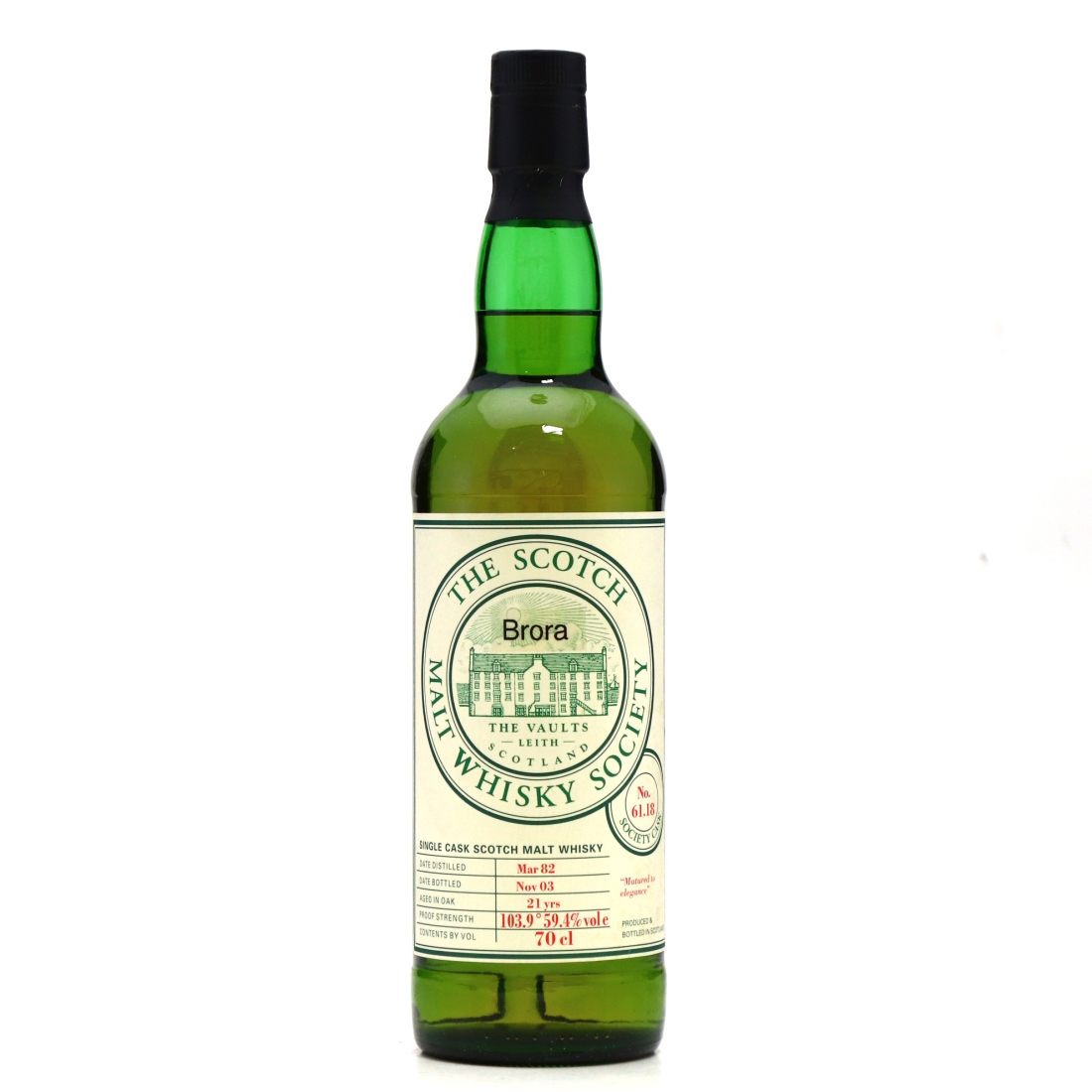 Brora 1982 SMWS 21 Year Old 61.18