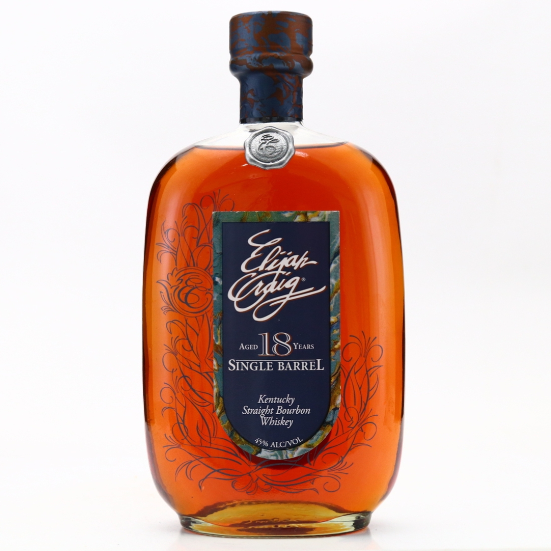 Elijah Craig 1991 Single Barrel 18 Year Old