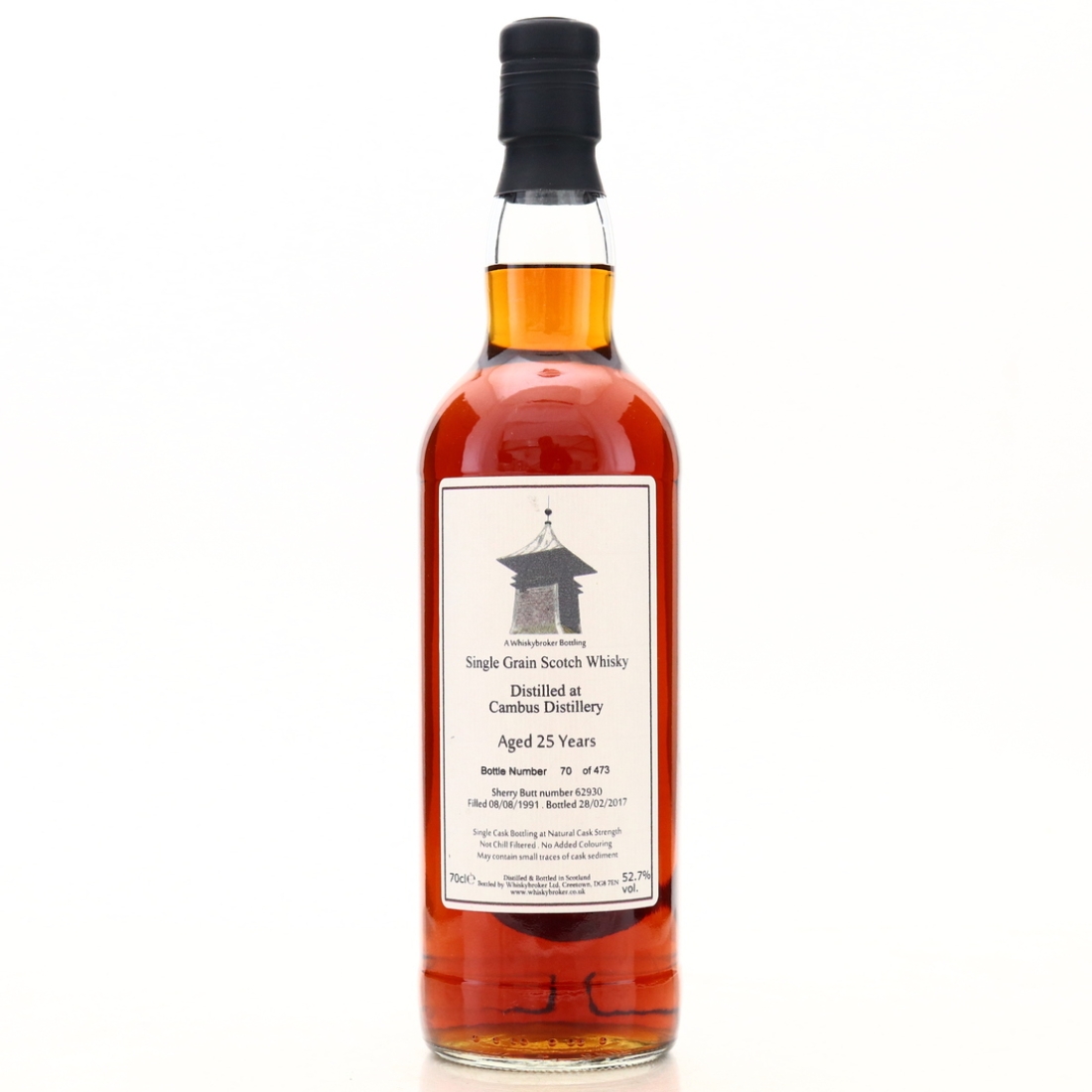 Cambus 1991 Whisky Broker 25 Year Old