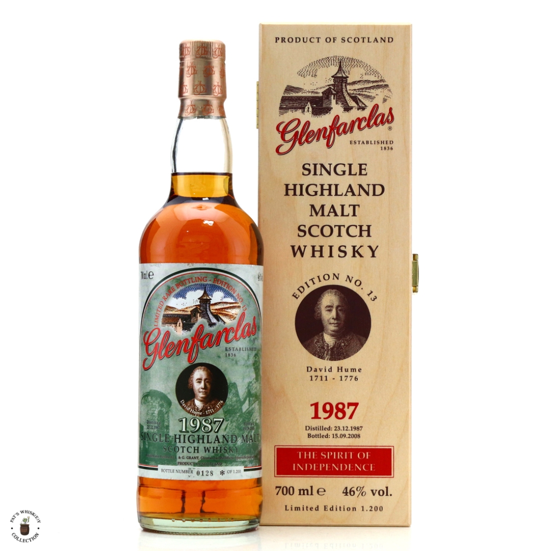 Glenfarclas 1987 Edition No.13 / David Hume