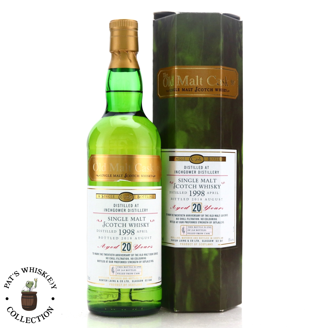Inchgower 1998 Hunter Laing 20 Year Old / Old Malt Cask 20th Anniversary