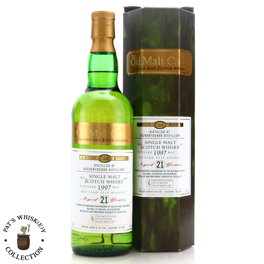 Auchentoshan 1997 Hunter Laing 21 Year Old / Old Malt Cask 20th Anniversary