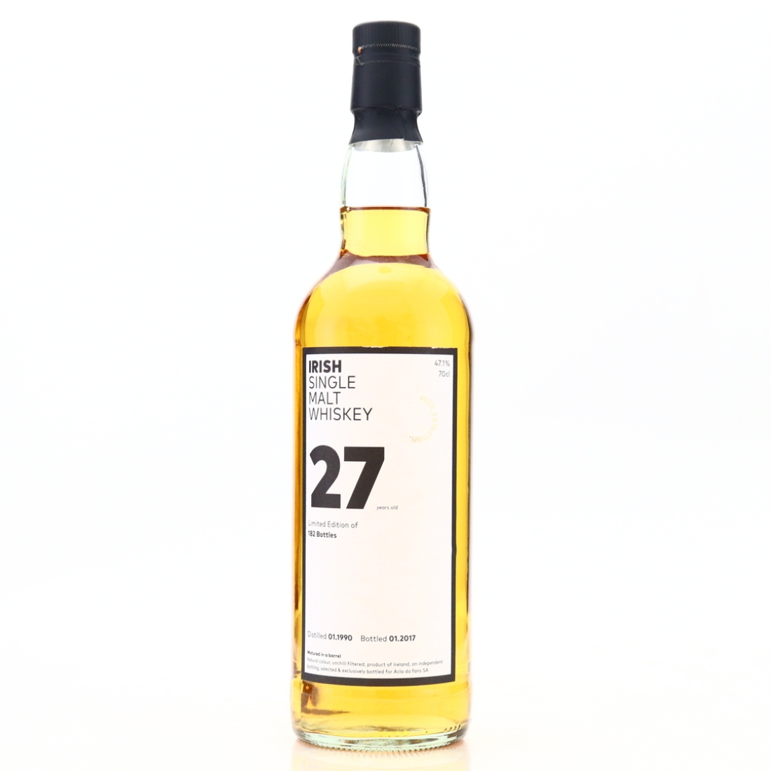 Irish Single Malt 1990 Whisky Agency 27 Year Old / ACLA Selection
