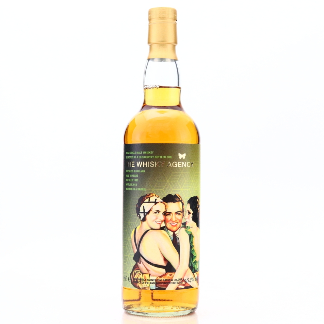 Irish Single Malt 1990 Whisky Agency 28 Year Old