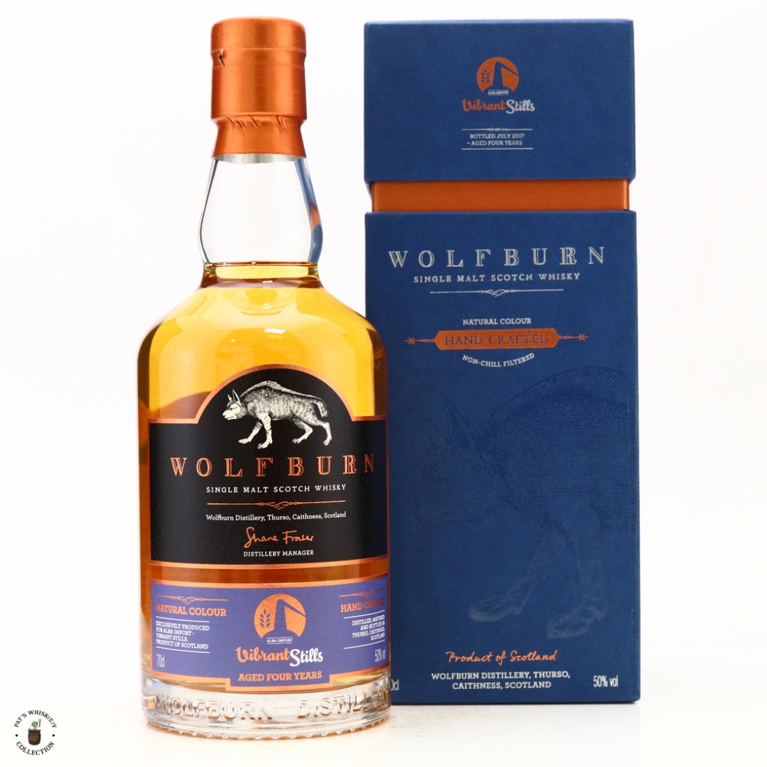 Wolfburn 4 Year Old Vibrant Stills / Alba Import 10th Anniversary