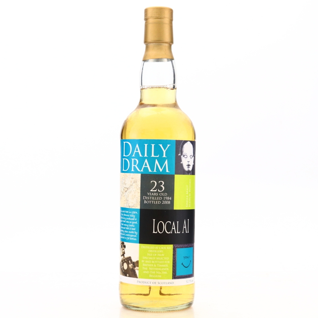 Caol Ila 1984 Whisky Agency 23 Year Old / The Nectar