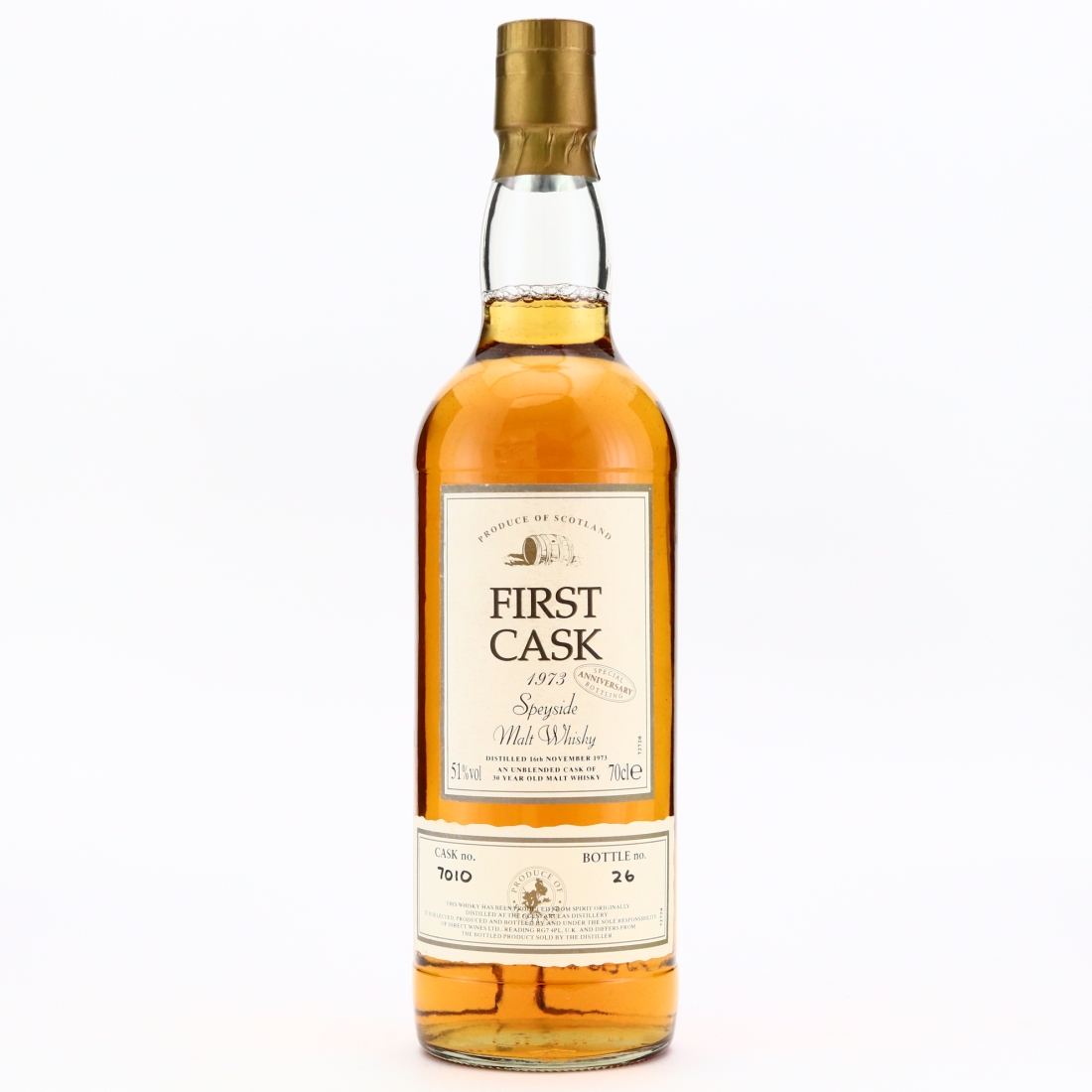 Glenfarclas 1973 First Cask 30 Year Old / Anniversary Bottling