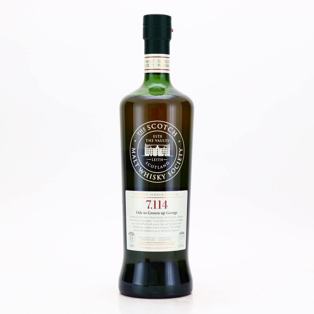 Longmorn 1989 SMWS 25 Year Old 7.114