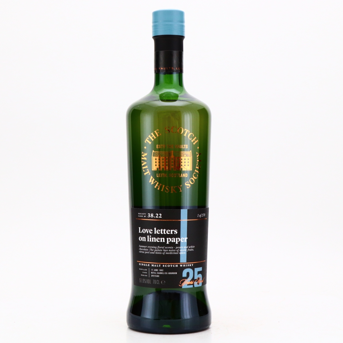 Caperdonich 1992 SMWS 25 Year Old 38.22