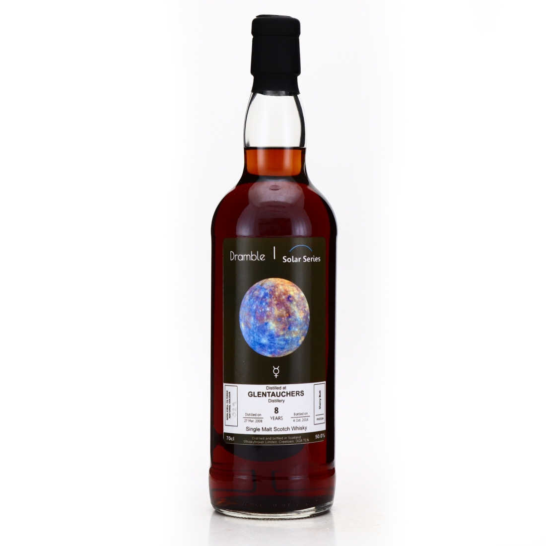Glentauchers 2008 Whisky Broker 8 Year Old / Solar Series