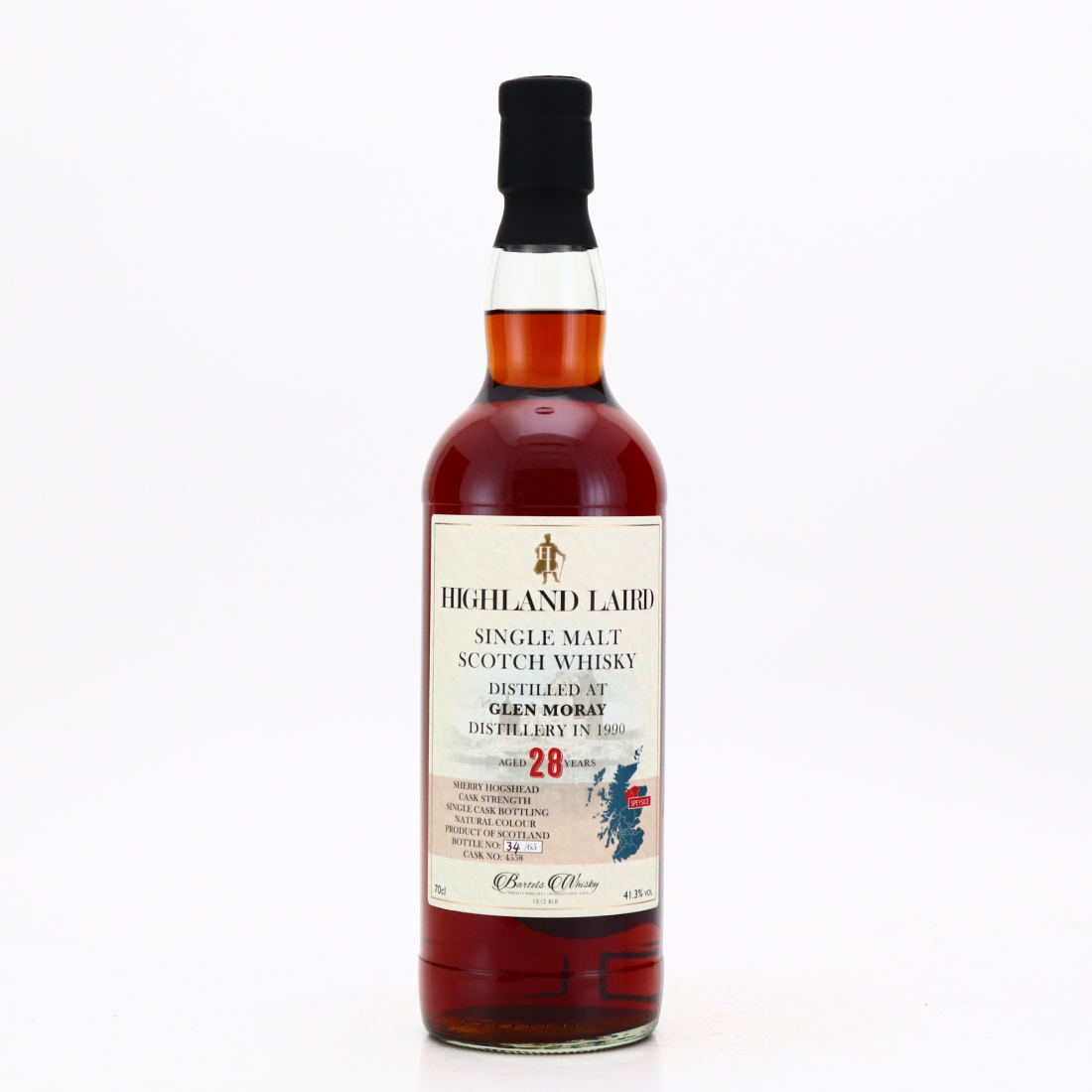 Glen Moray 1990 Highland Laird 28 Year Old