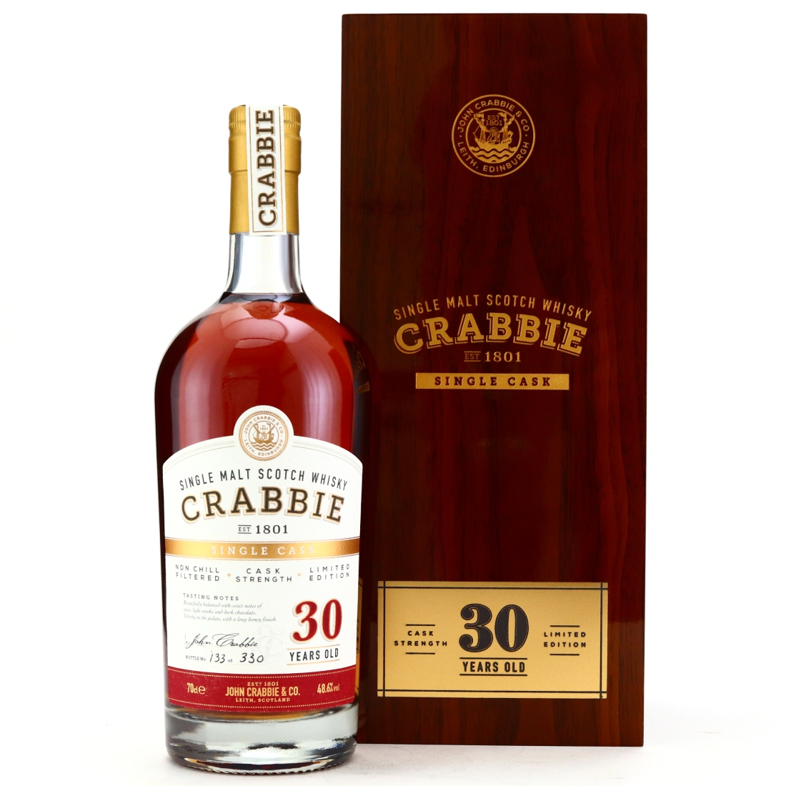 Crabbie 30 Year Old Single Cask Speyside Single Malt
