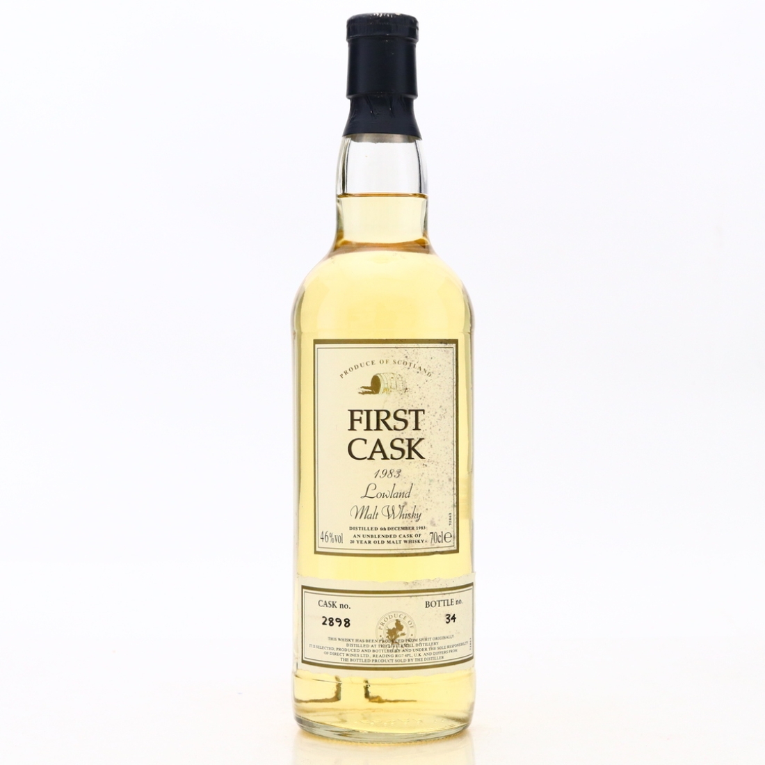 Littlemill 1983 First Cask 20 Year Old
