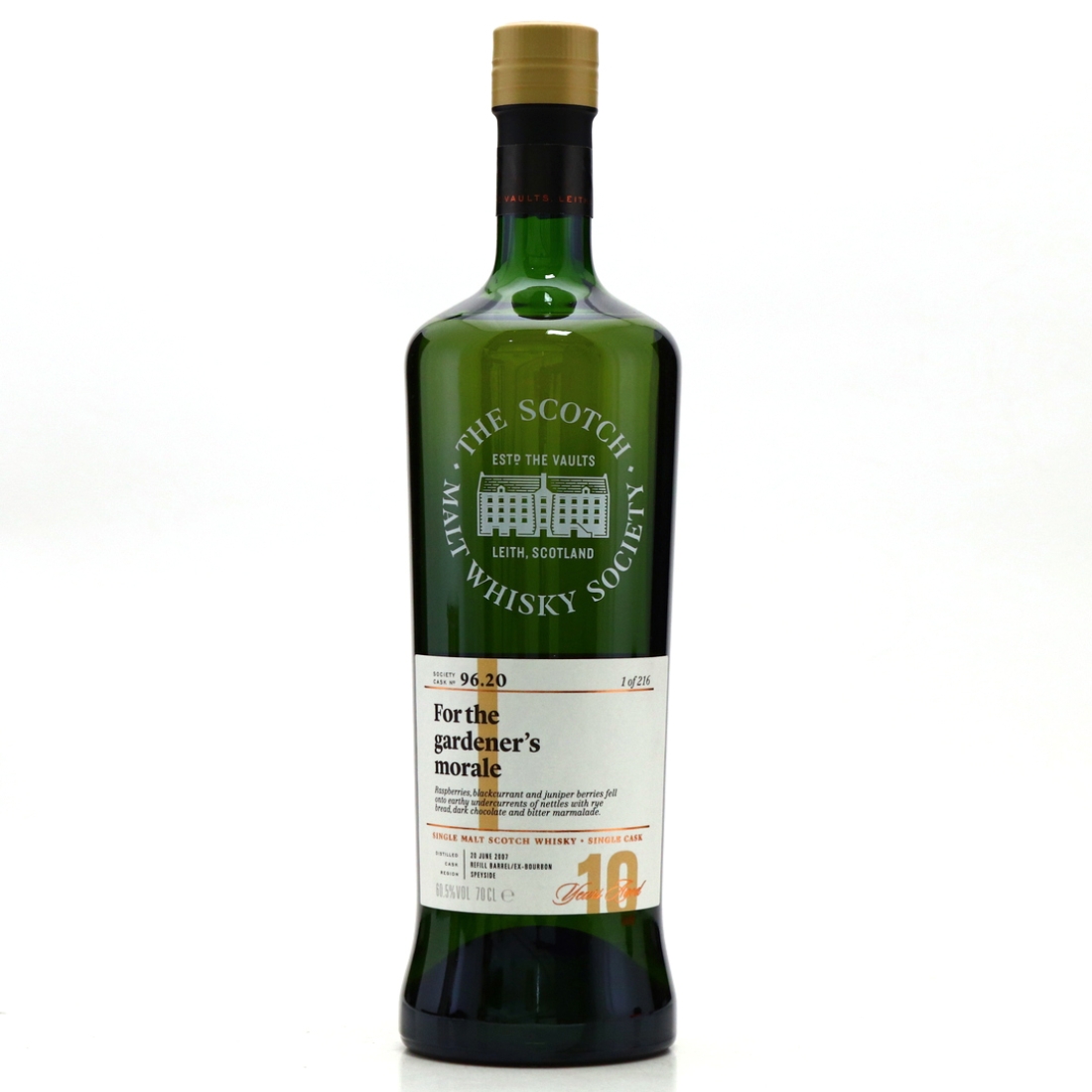 Glendronach 2007 SMWS 10 Year Old 96.20