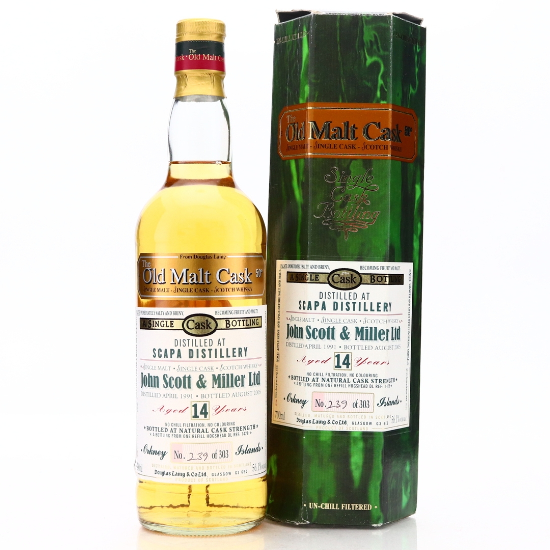 Scapa 1991 Douglas Laing 14 Year Old / John Scott's 