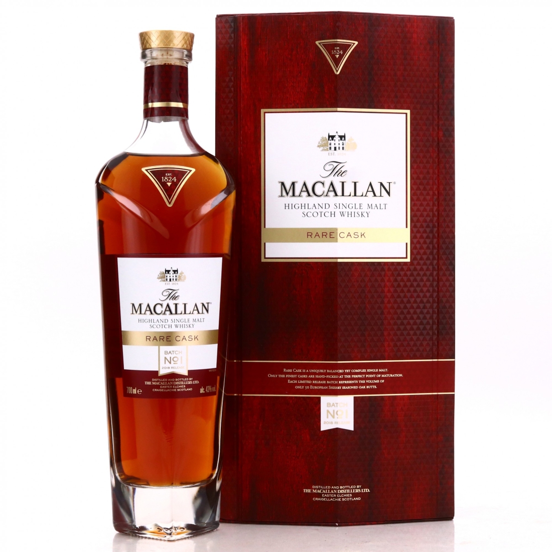 Macallan Rare Cask 2018 Release / Batch No.1 
