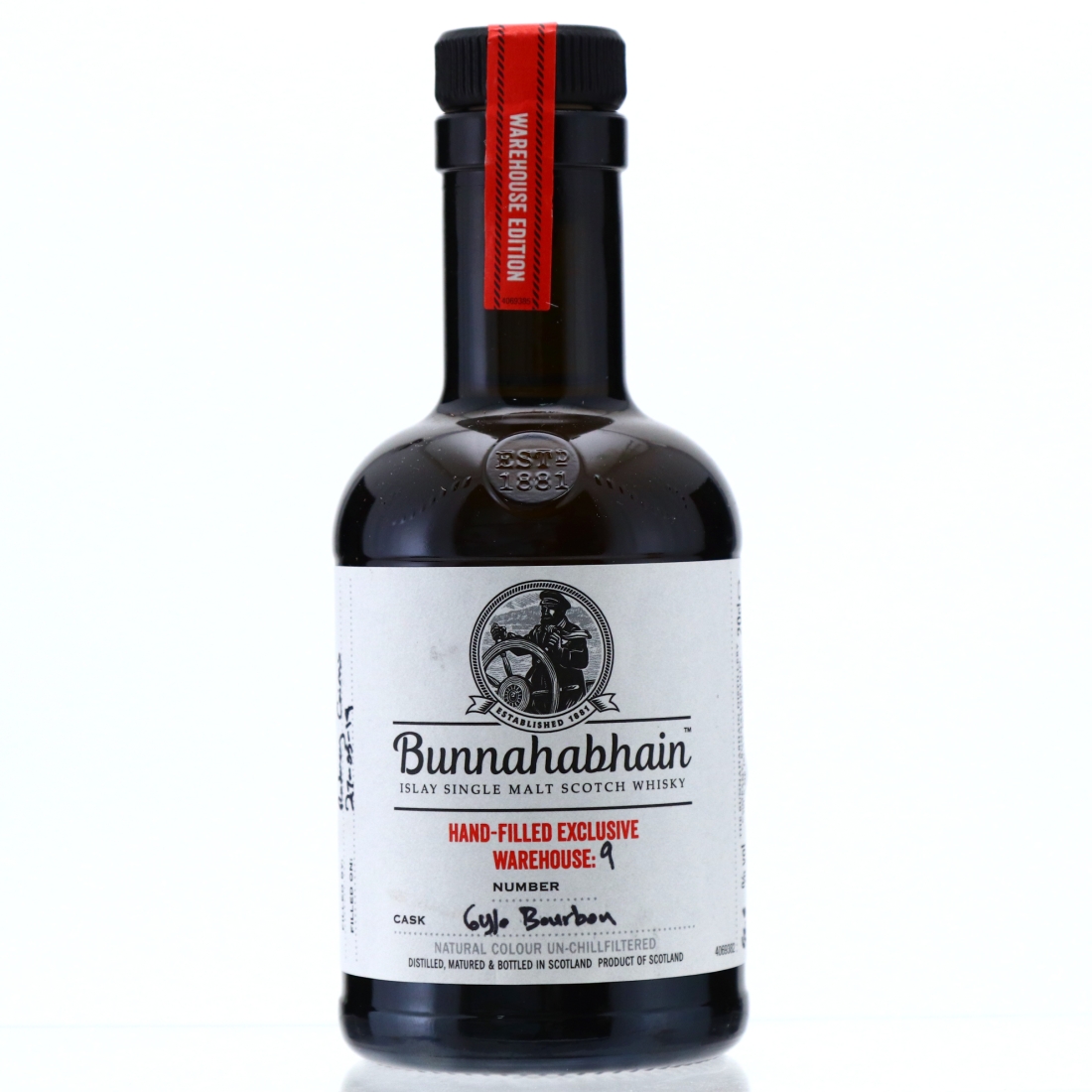 Bunnahabhain 6 Year Old Hand Filled 2019 20cl / Bourbon