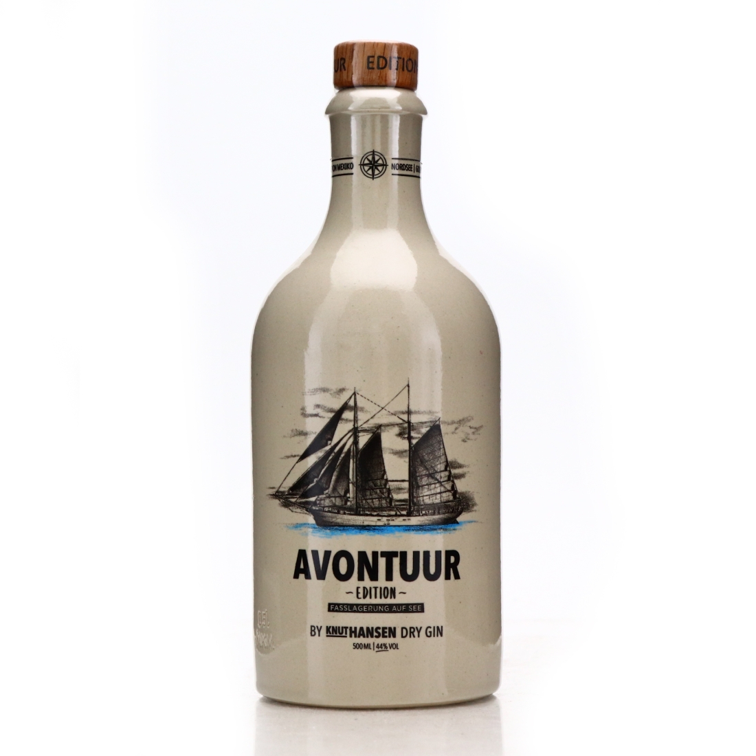 Knut Hansen 2018 Avontuur Sea Aged Dry Gin 50cl