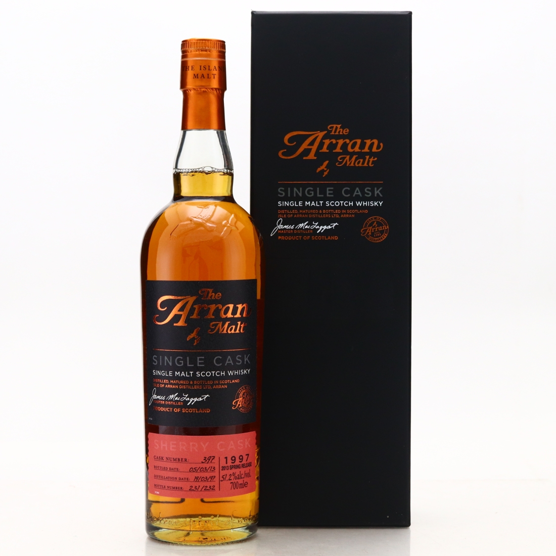 Arran 1997 Single Sherry Cask #397 / Spring 2013