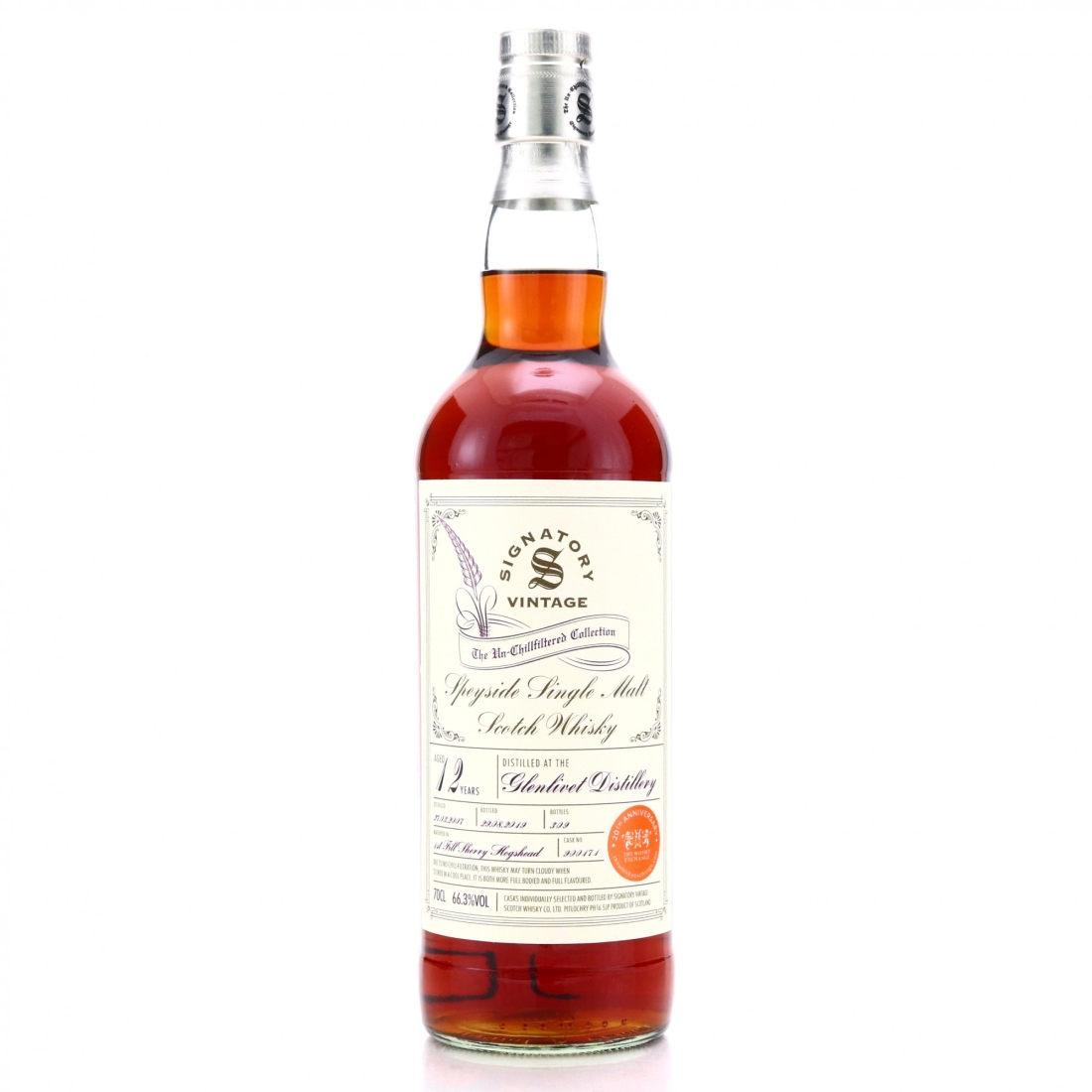 Glenlivet 2007 Signatory Vintage 12 Year Old / TWE