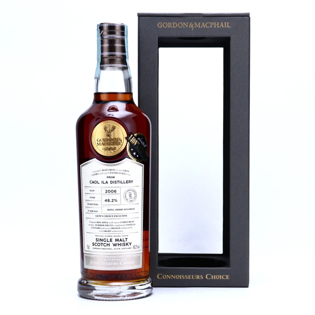 Caol Ila 2006 Gordon and MacPhail 12 Year Old / Lion's Choice