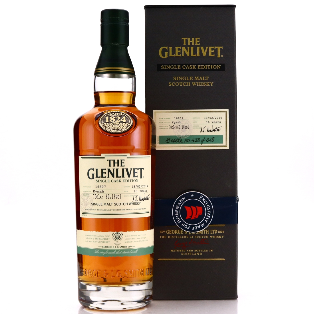 Glenlivet 16 Year Old Single Cask #16807 / Kymah