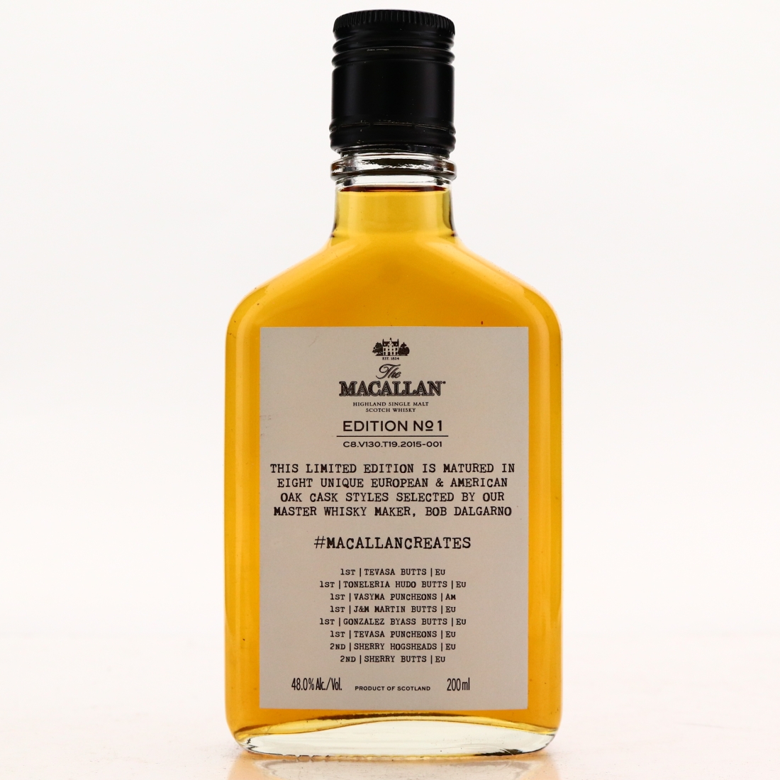 Macallan Edition No.1 20cl / Press Sample