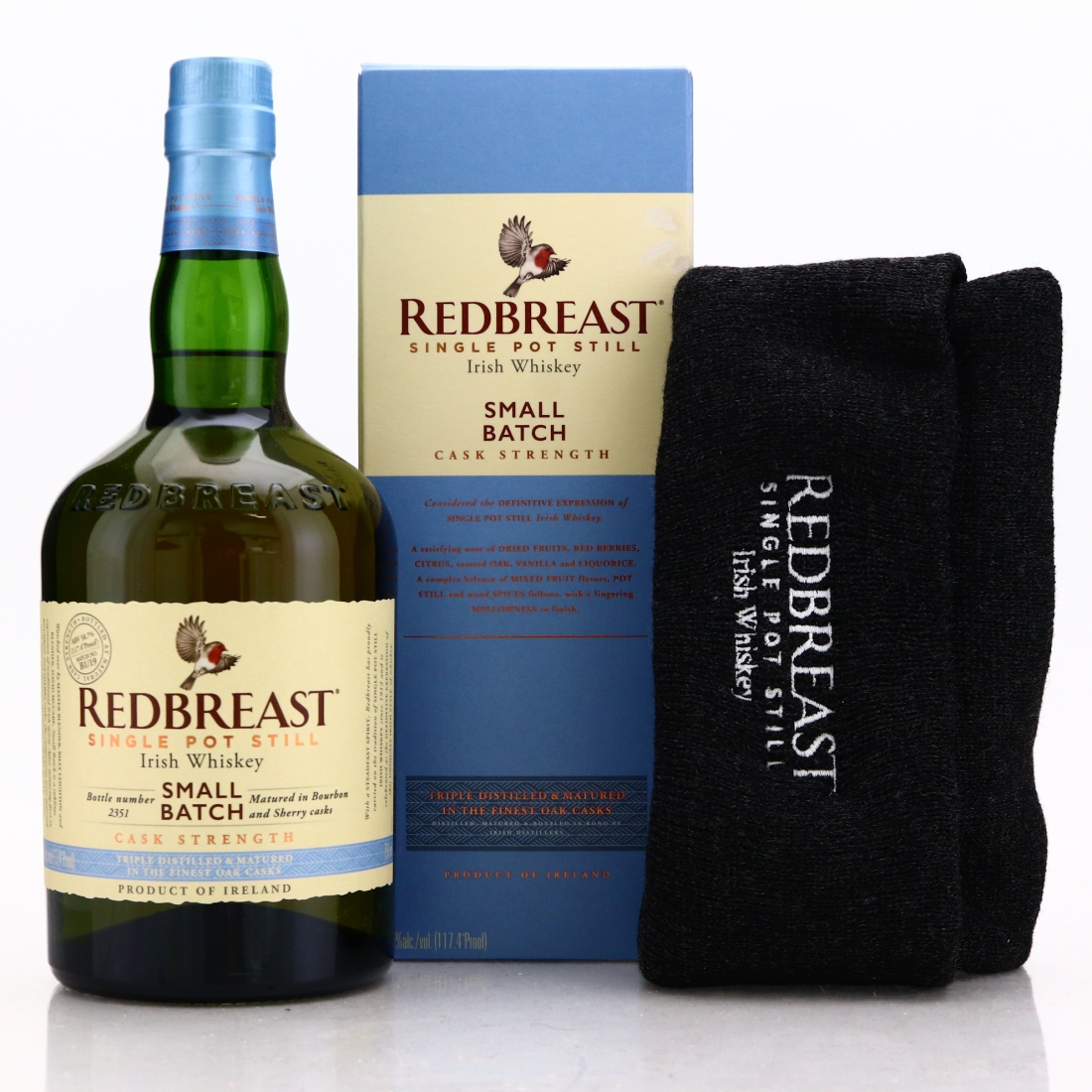 Redbreast Small Batch Cask Strength #B1/19 75cl / US - Includes Wooly Hat