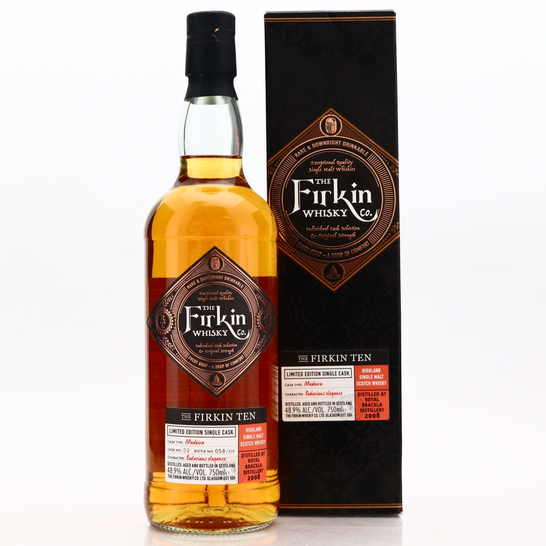 Royal Brackla 2008 Firkin Whisky Co 75cl / US Import