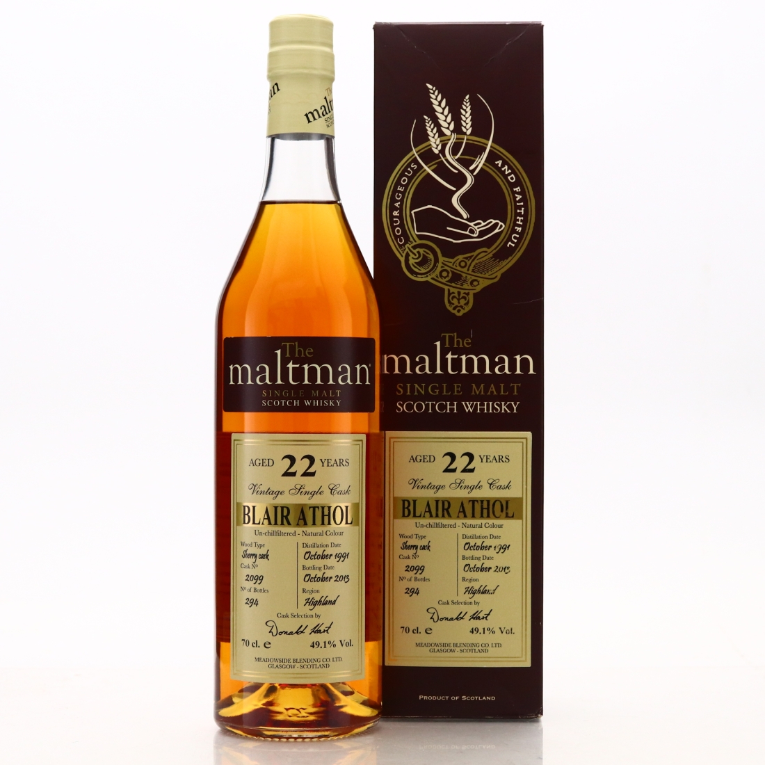 Blair Athol 1991 Maltman 22 Year Old