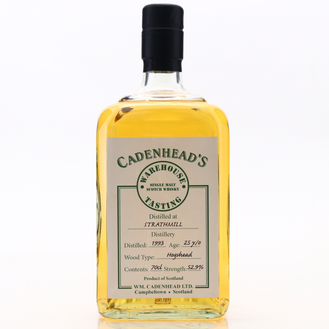 Strathmill 1993 Cadenhead's 25 Year Old Warehouse Tasting