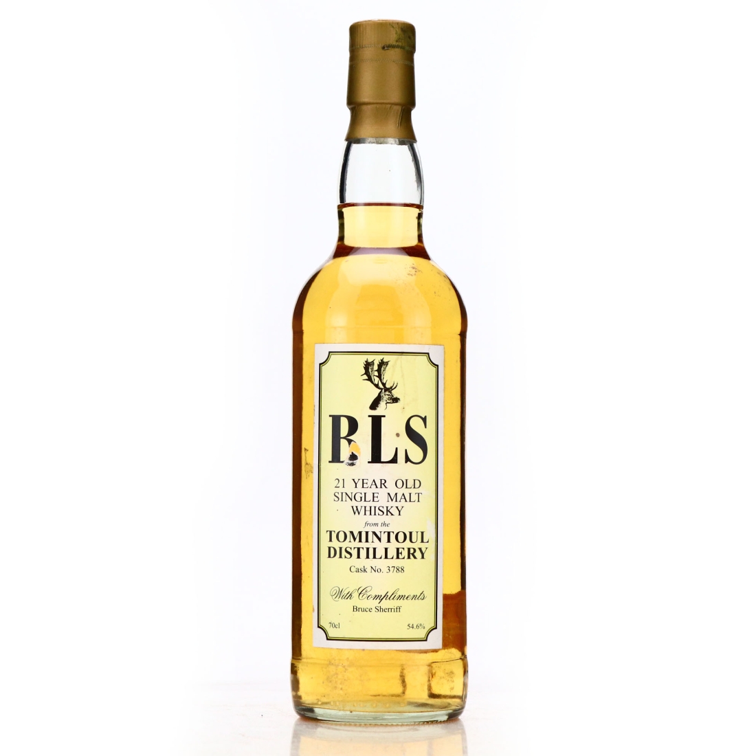 Tomintoul 21 Year Old Single Cask #3788 / Private Bottling - BLS