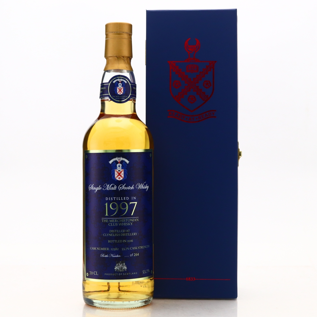Clynelish 1997 Single Cask #12382 / The Merchistonian Club