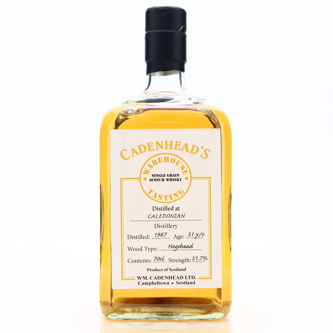Caledonian 1987 Cadenhead's 31 Year Old
