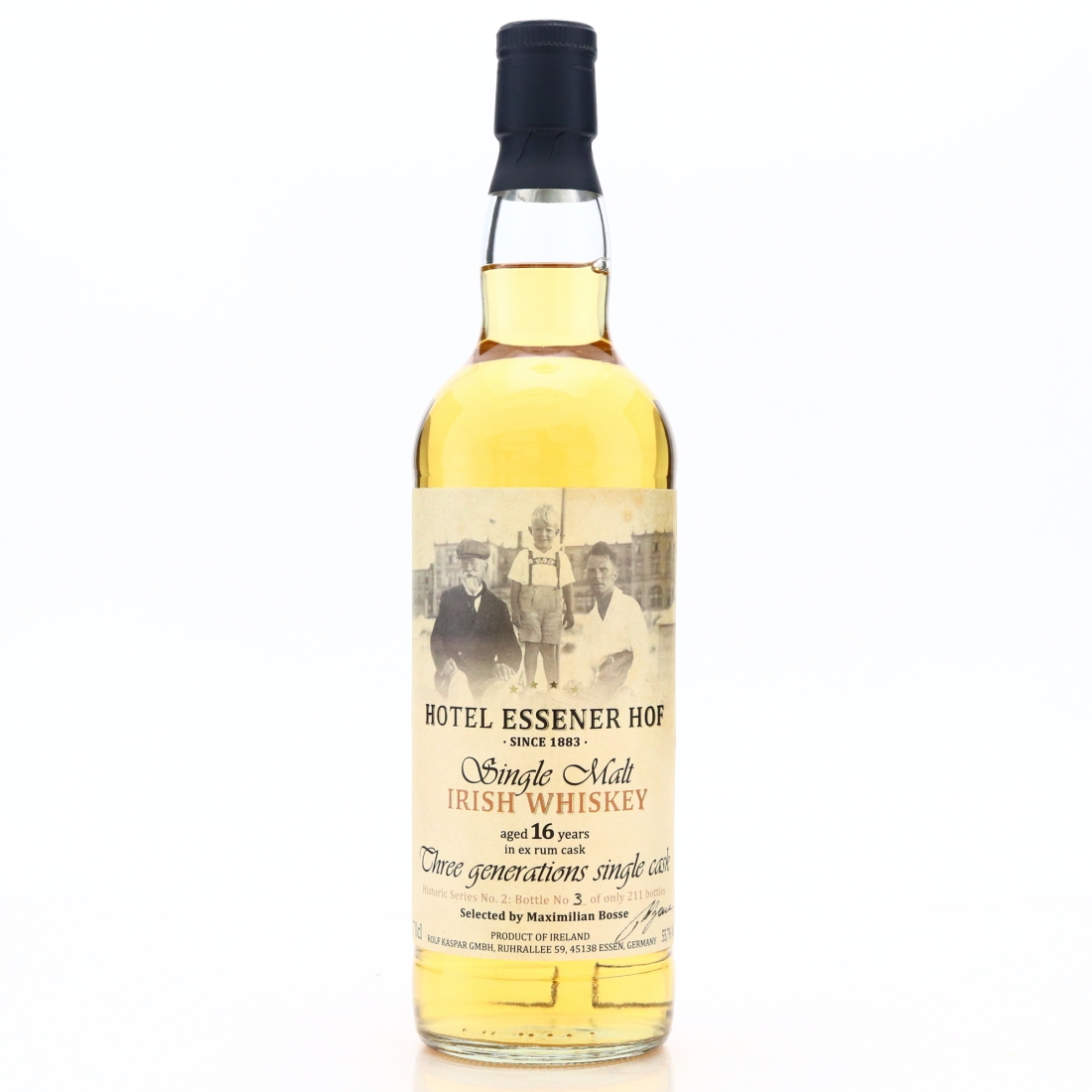 Irish Single Malt 16 Year Old Hotel Essener Hof