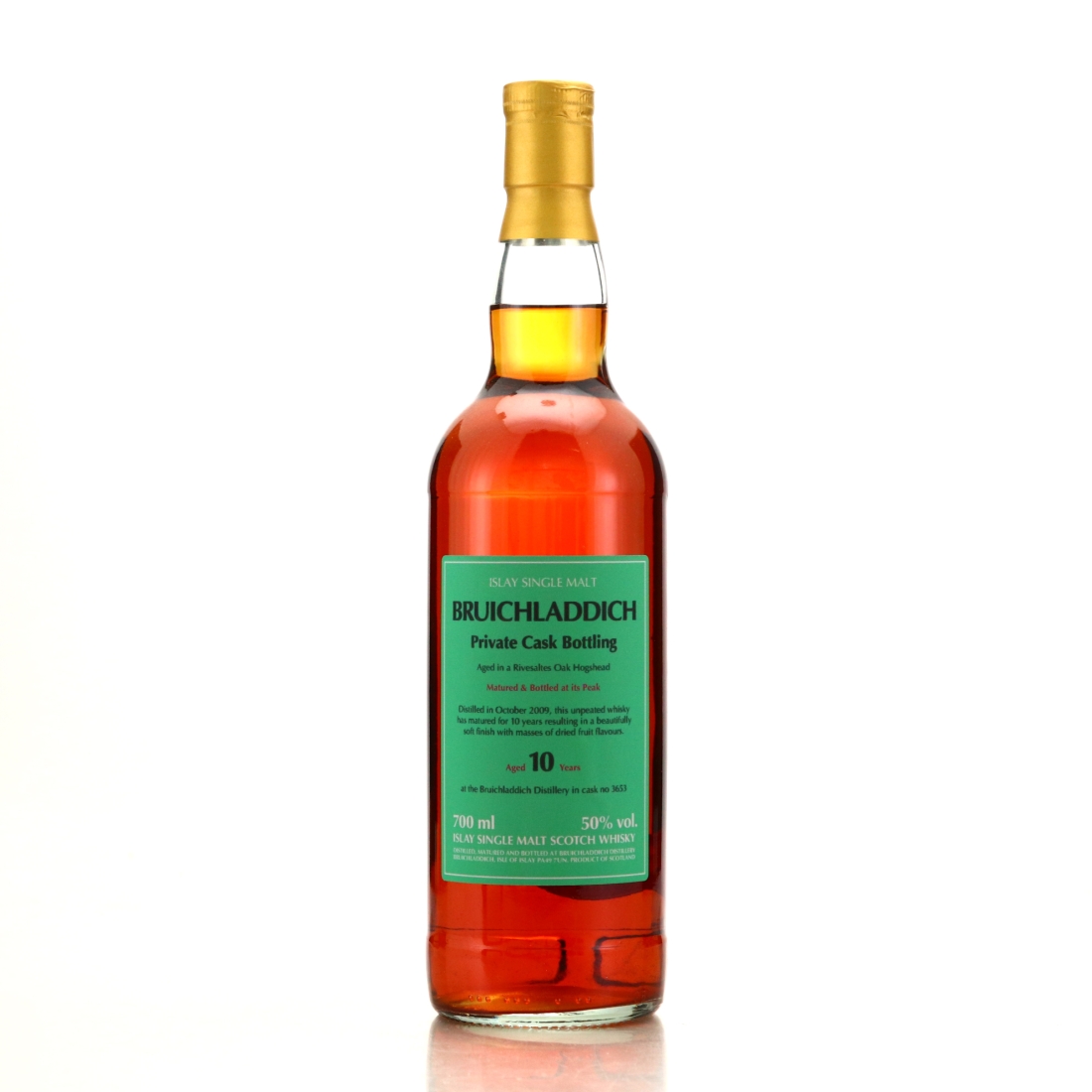 Bruichladdich 10 Year Old Private Rivesaltes Cask #3653
