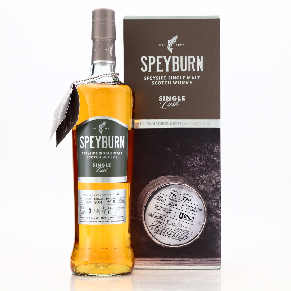 Speyburn 2004 14 Year Old Single Cask #260 / Ohio Liquor 75cl / US Import