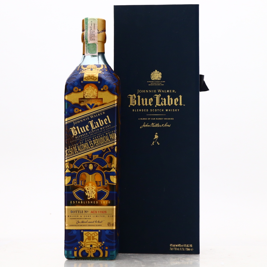 Johnnie Walker Blue Label Edición Limitada Guatavita 75cl / Colombia
