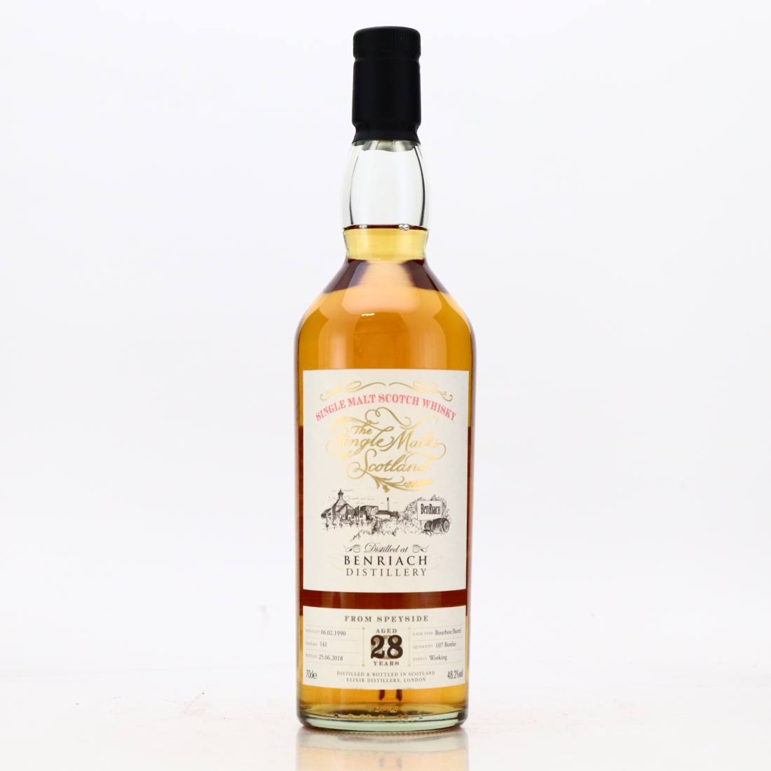 Benriach 1990 Single Malts of Scotland 28 Year Old