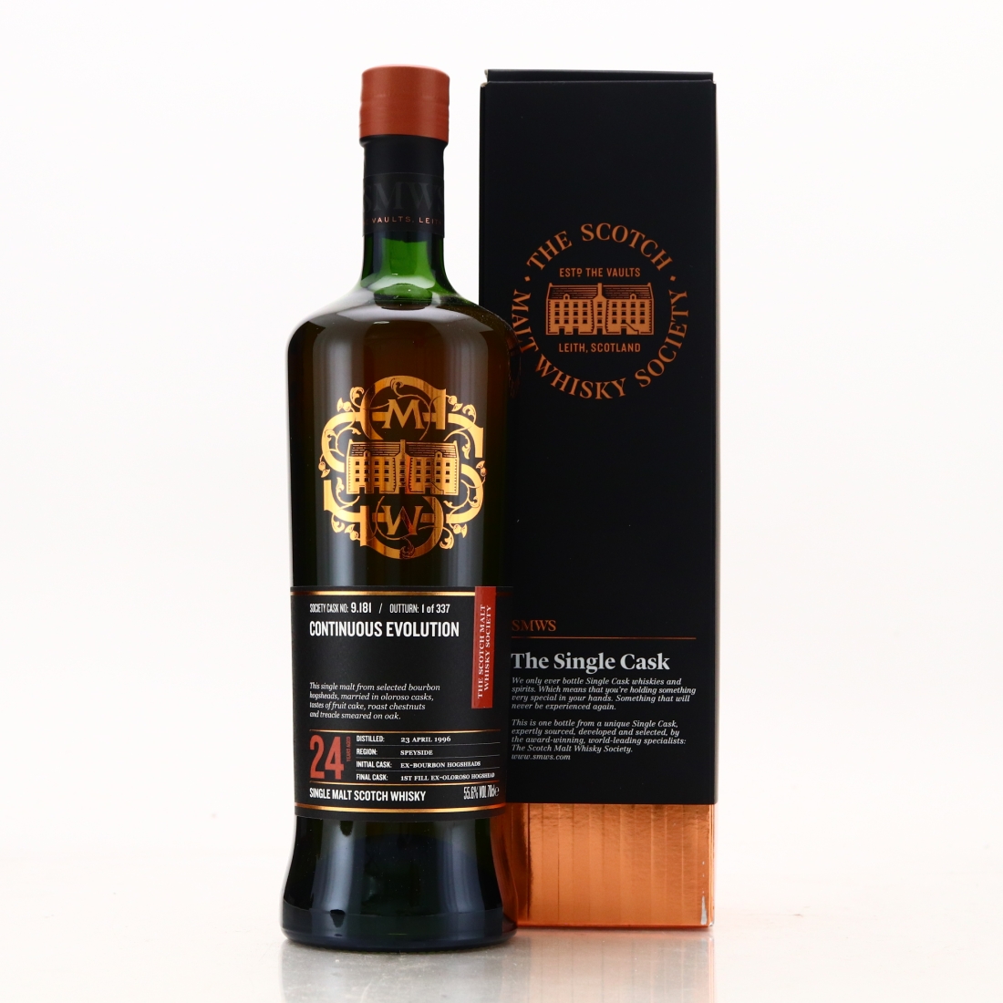 Glen Grant 1996 SMWS 24 Year Old 9.181