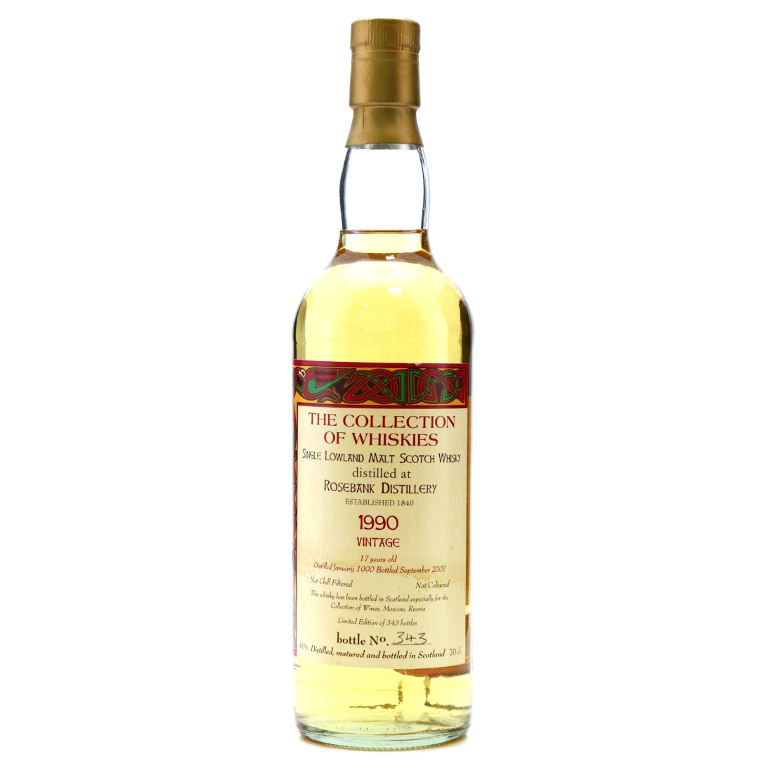 Rosebank 1990 The Collection of Wines 17 Year Old