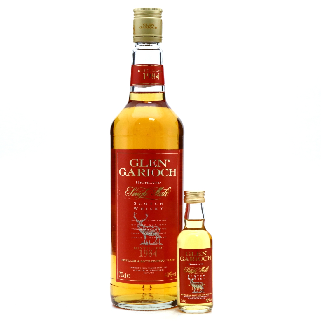 Glen Garioch 1984 / Includes Miniature