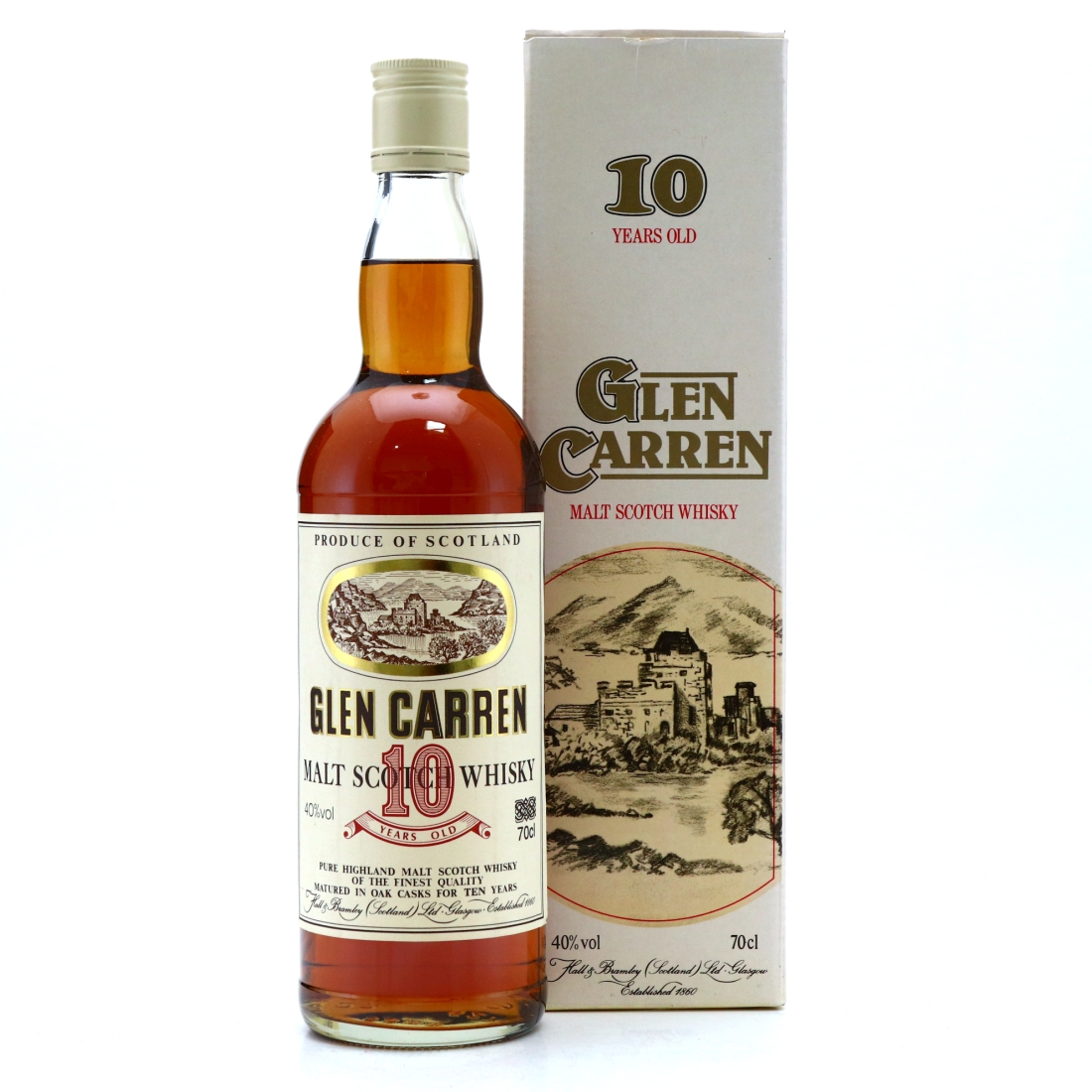 Glen Carren 10 Year Old Pure Highland Malt